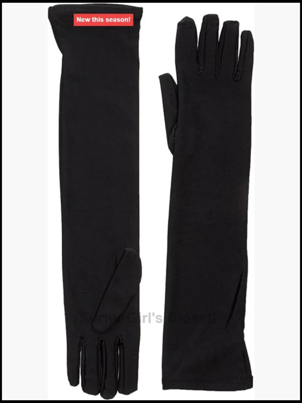 Opera Length Gloves with Adjustable Ties for Costume or Roleplay